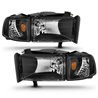 Anzo USA | Crystal Headlight Set - Ram 1500 / 2500 / 3500 2000-2002