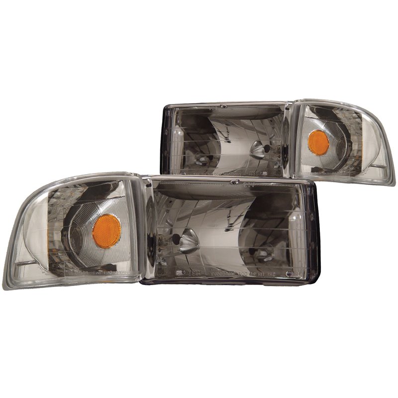 Anzo USA | Crystal Headlight Set - Ram 1500 / 2500 / 3500 2000-2002