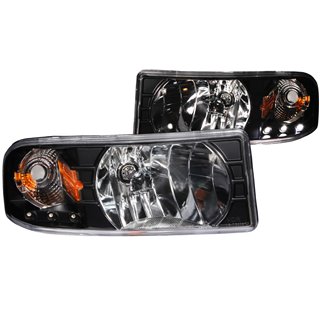 Anzo USA | Crystal Headlight Set - Ram 1500 / 2500 / 3500 2000-2002