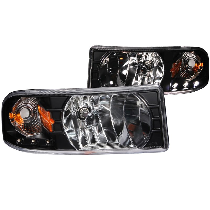Anzo USA | Crystal Headlight Set - Ram 1500 / 2500 / 3500 2000-2002