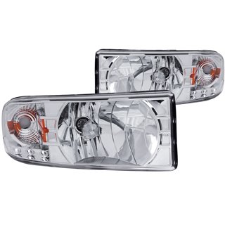 Anzo USA | Crystal Headlight Set - Ram 1500 / 2500 / 3500 2000-2002