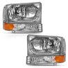 Anzo USA | Crystal Headlight Set - Excursion / F-250 / F-350 2000-2004