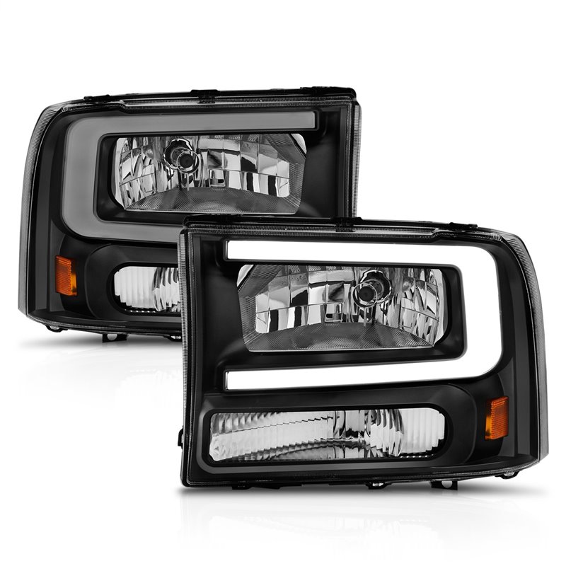 Anzo USA | Crystal Headlight Set - Excursion / F-250 / F-350 2000-2004