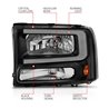 Anzo USA | Crystal Headlight Set - Excursion / F-250 / F-350 2000-2004