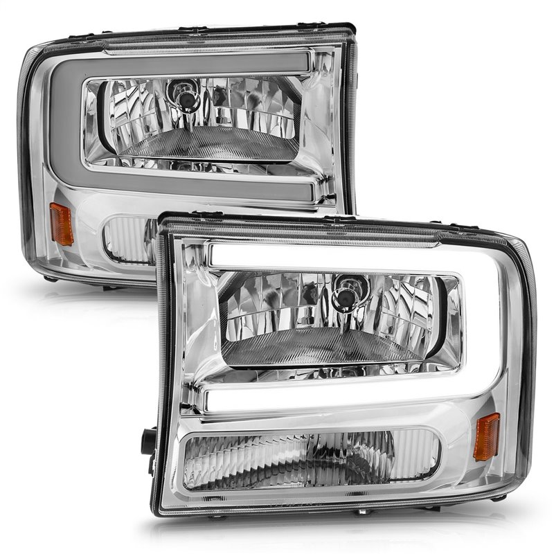 Anzo USA | Crystal Headlight Set - Excursion / F-250 / F-350 2000-2004