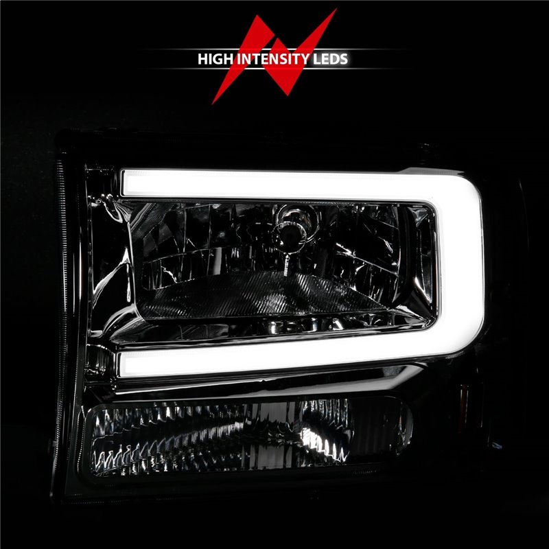 Anzo USA | Crystal Headlight Set - Excursion / F-250 / F-350 2000-2004