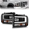Anzo USA | Projector Headlight Set - Excursion / F-250 / F-350 2005-2007