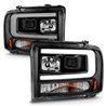 Anzo USA | Projector Headlight Set - Excursion / F-250 / F-350 2005-2007