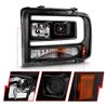Anzo USA | Projector Headlight Set - Excursion / F-250 / F-350 2005-2007