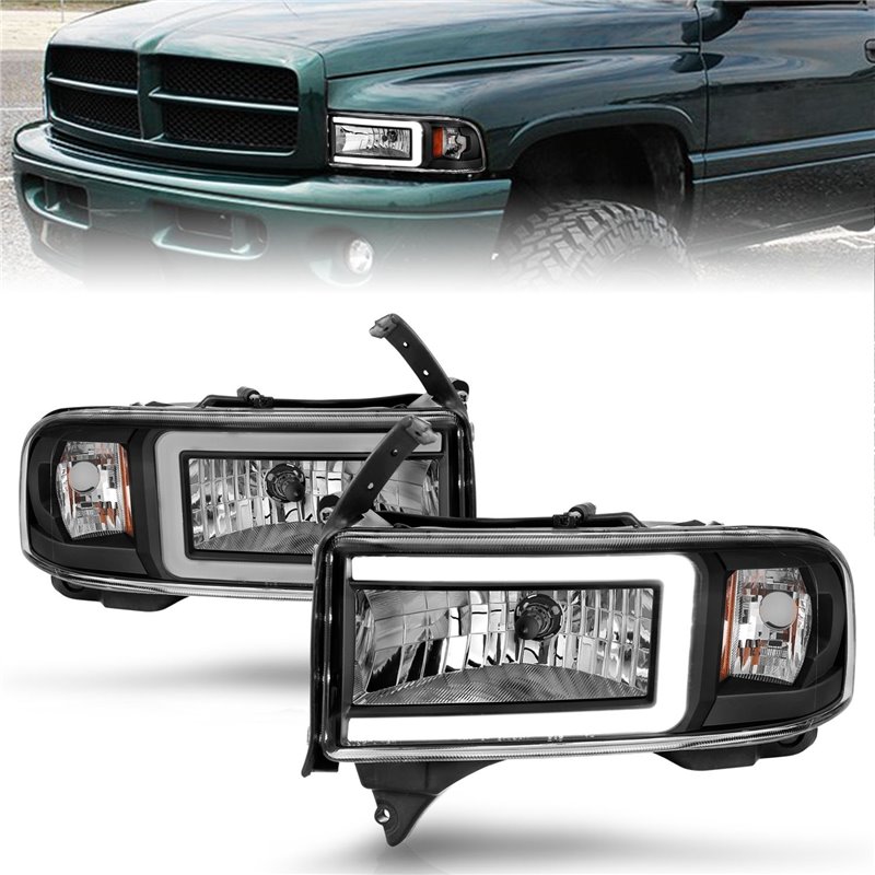 Anzo USA | LED Crystal Headlight - Ram 1500 / 2500 / 3500 2000-2002
