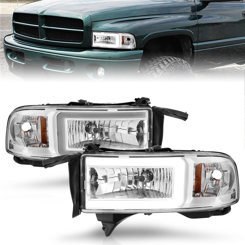 Anzo USA | LED Crystal Headlight - Ram 1500 / 2500 / 3500 2000-2002