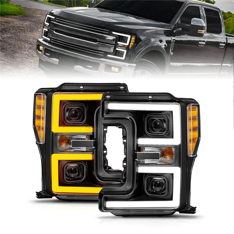 Anzo USA | LED Projector Headlight - F-250 / F-350 2017-2019
