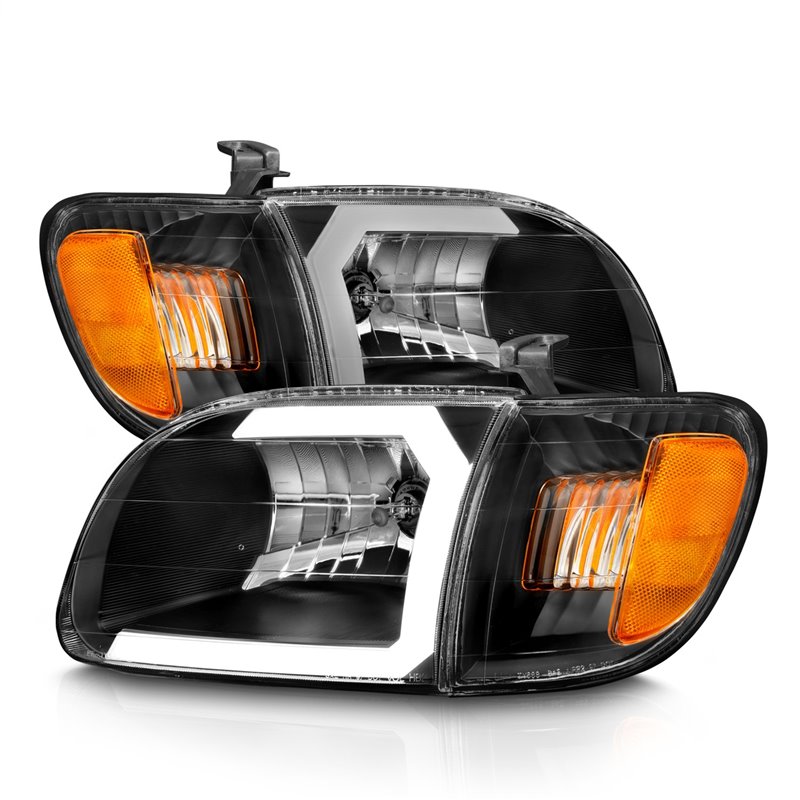 Anzo USA | Crystal Headlight Set - Tundra 3.4L / 4.7L 2000-2004