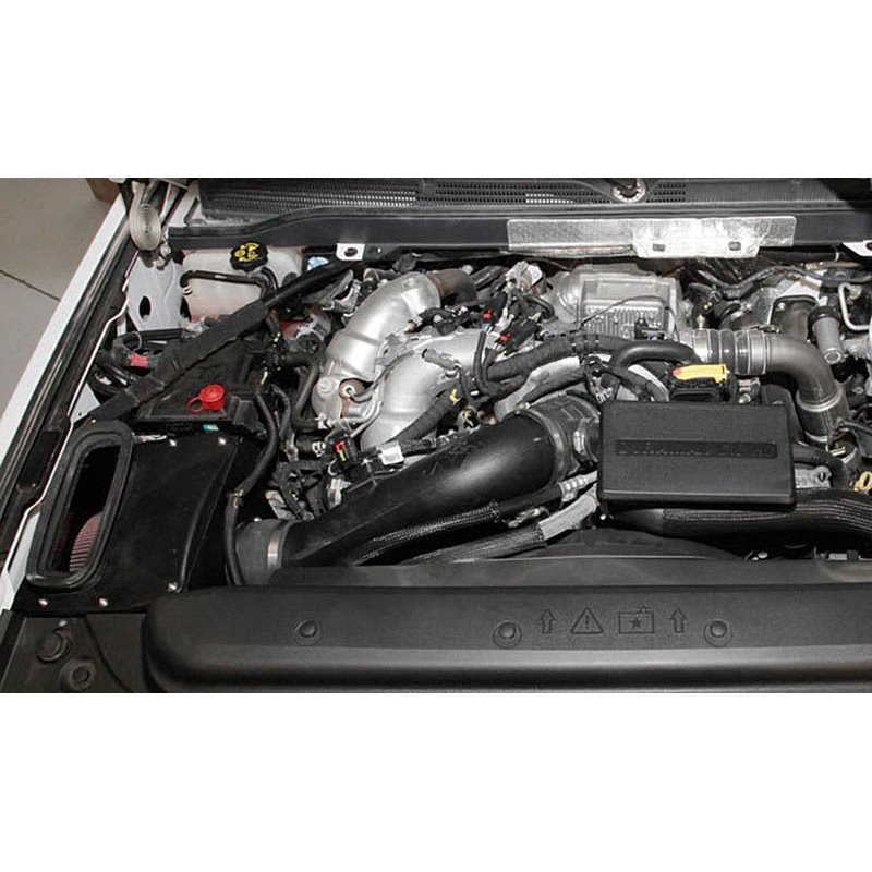 K&N | Aircharger Performance Air Intake System - Silverado / Sierra 2500 / 3500 HD 6.6L Diesel