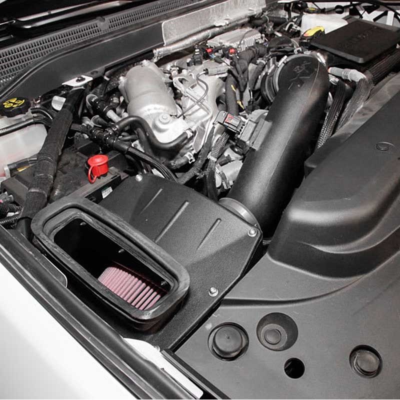 K&N | Aircharger Performance Air Intake System - Silverado / Sierra 2500 / 3500 HD 6.6L Diesel