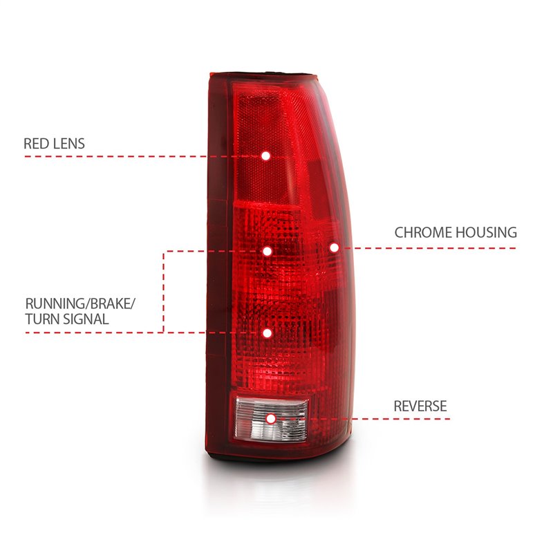 Anzo USA | OE / Replacement Tail Light - Escalade 5.7L 2000