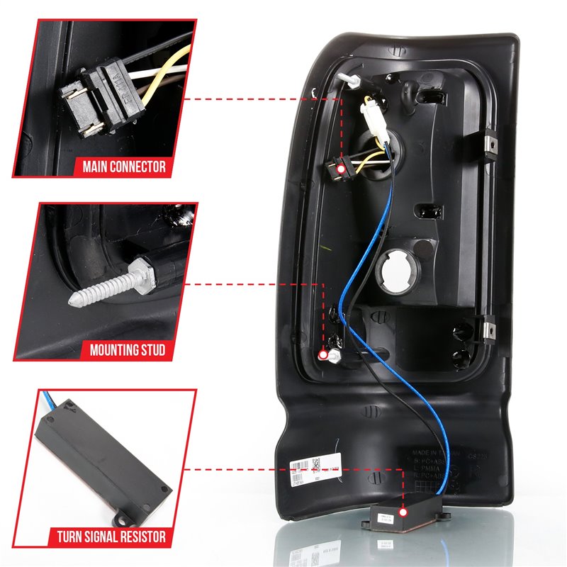 Anzo USA | LED Tail Light - Ram 1500 / 2500 / 3500 2000-2002