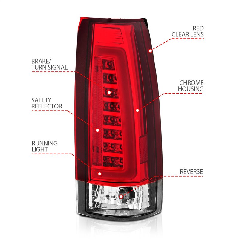 Anzo USA | LED Tail Light - Escalade / Blazer / Tahoe / Yukon 2000