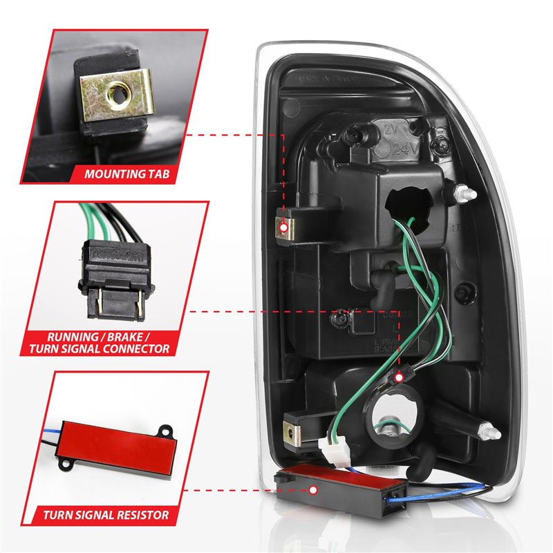 Anzo USA | LED Tail Light - Dakota 2000-2004