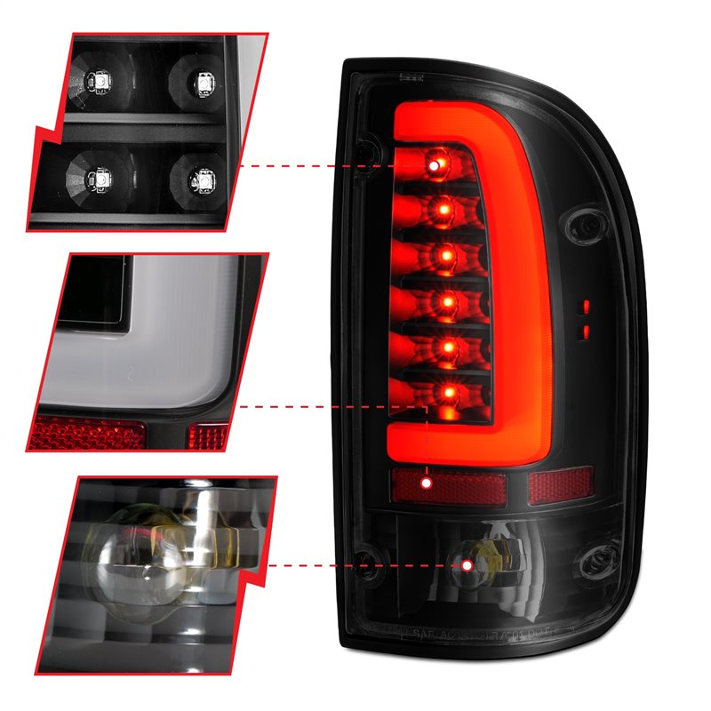 Anzo USA | LED Tail Light - Tacoma 2.4L / 2.7L / 3.4L 1995-2000