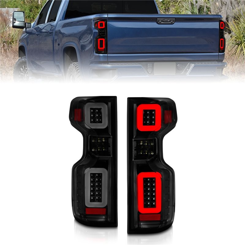 Anzo USA | Sequential LED Tail Light - Silverado 1500 2019-2022