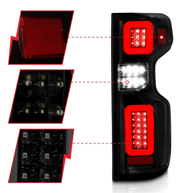 Anzo USA | Sequential LED Tail Light - Silverado 1500 2019-2022