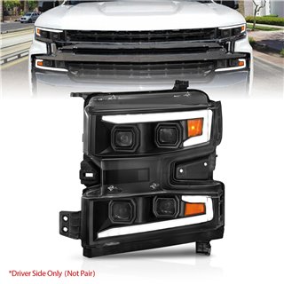 Anzo USA | LED Projector Headlight - Silverado 1500 / Limited 2019-2022