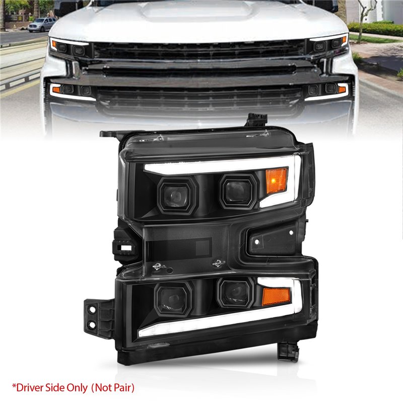 Anzo USA | LED Projector Headlight - Silverado 1500 / Limited 2019-2022