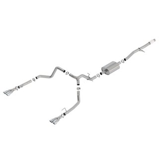 Borla | Cat-Back Exhaust S-Type - Silverado / Sierra 1500 5.3L - Silverado / Sierra 1500 5.3L 2019-2024