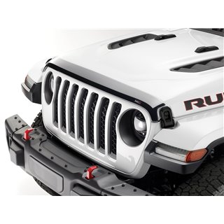 WeatherTech | Low Profile Aerodynamic Hood Protector - Gladiator / Wrangler (4xe) / Wrangler (JL) 2018-2023