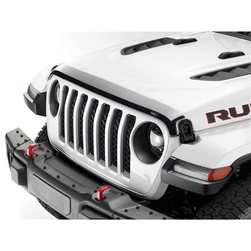 WeatherTech | Low Profile Aerodynamic Hood Protector - Gladiator / Wrangler (4xe) / Wrangler (JL) 2018-2023