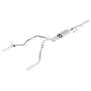 Borla | Cat-Back Exhaust S-Type - Silverado / Sierra 1500 - Silverado / Sierra 1500 / 2500 HD 2009-2013