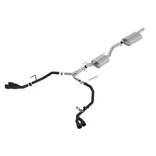 Borla | Cat-Back Exhaust Touring - Jeep Gladiator V6 3.6L - Gladiator 3.6L 2020-2022