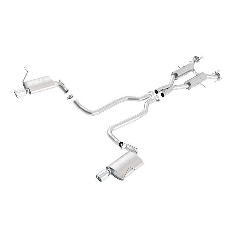 Borla | Cat-Back Exhaust Touring - Grand Cherokee V8 5.7L - Grand Cherokee 5.7L 2011-2020