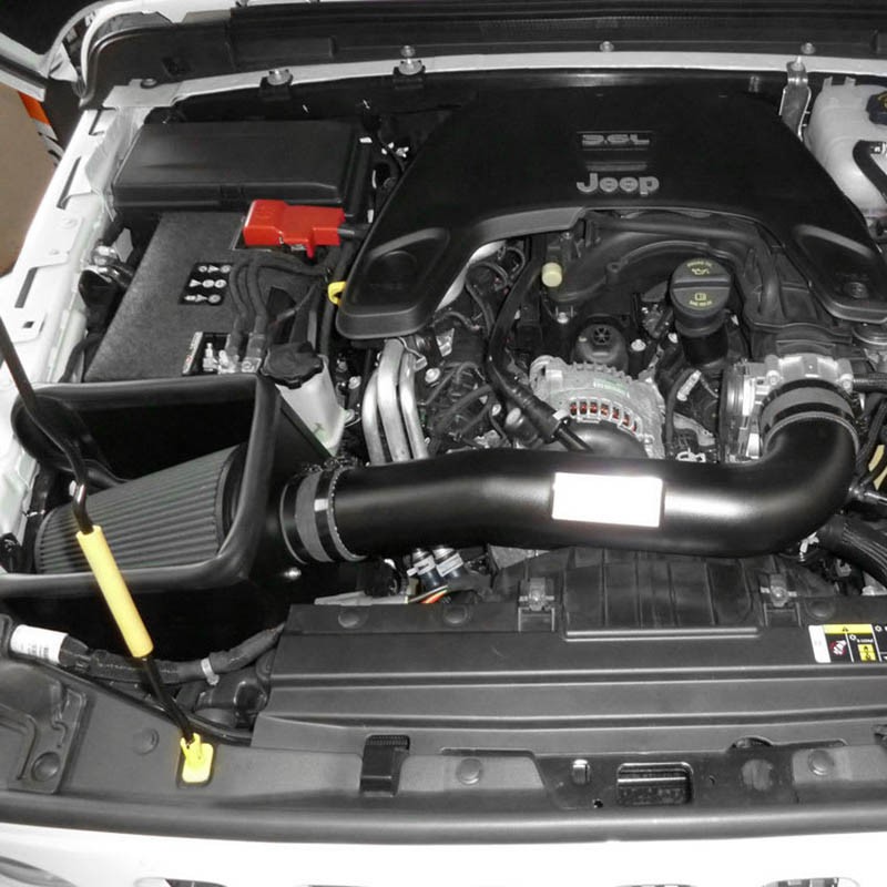 K&N | Blackhawk Performance Air Intake System - Gladiator / Wrangler (JL) 3.6L 2018-2023