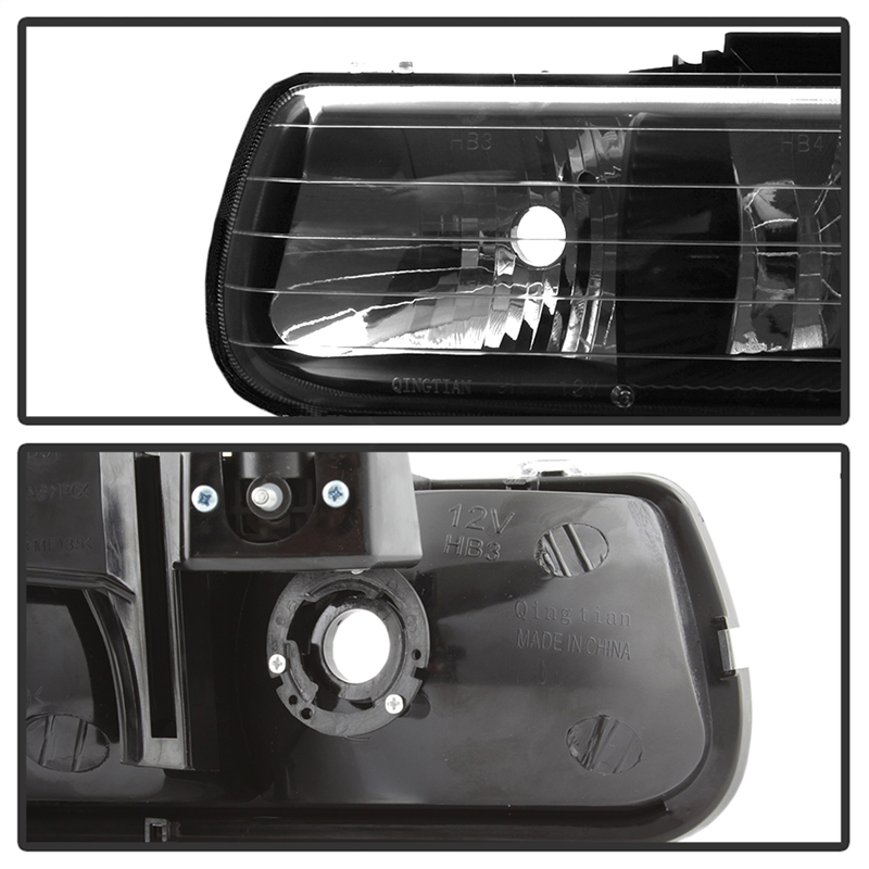 xtune | Crystal Headlights/Bumper Lights - Chevrolet 1999-2006