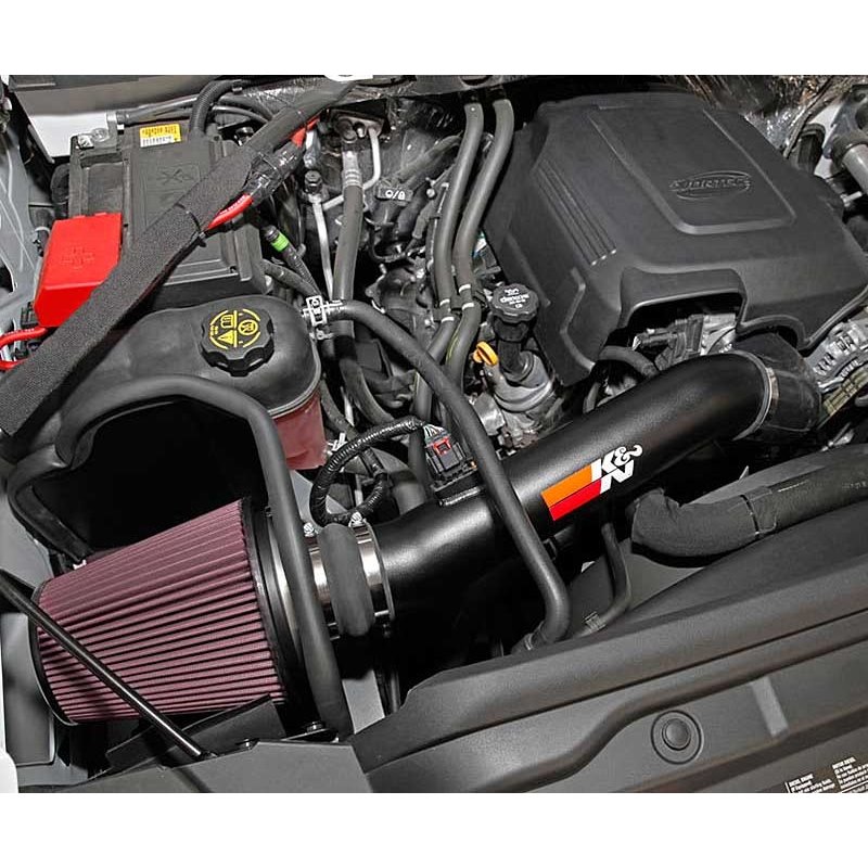 K&N | Performance Air Intake System - Silverado / Sierra 2500 HD / 3500 HD 6.0L 2016-2019