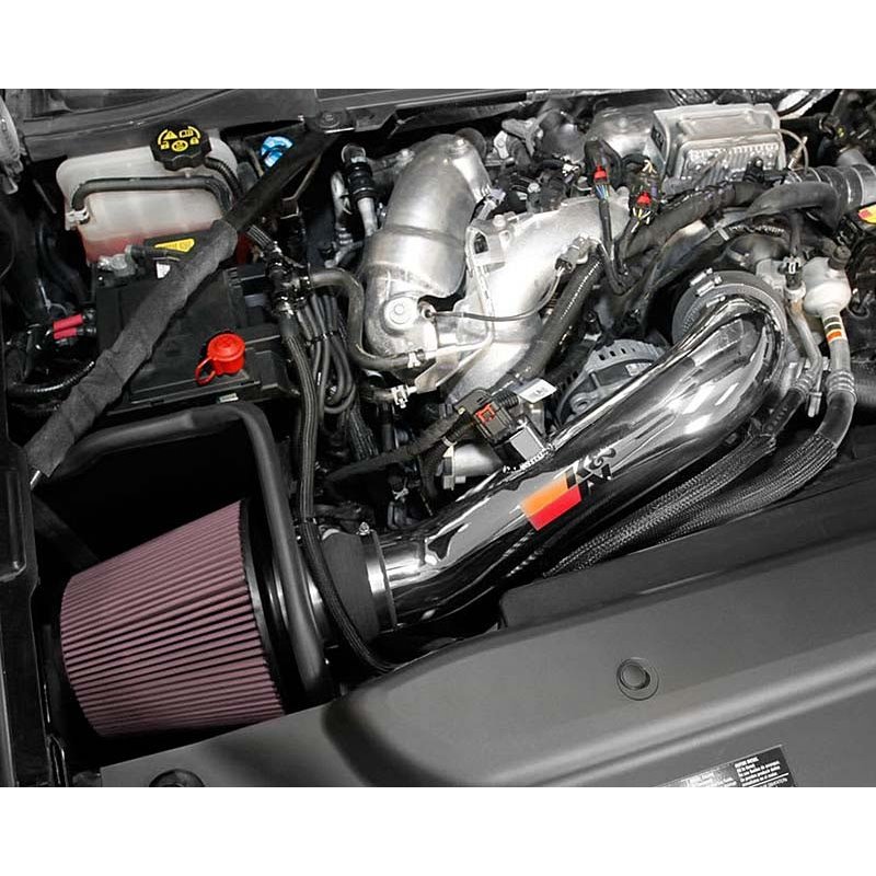 K&N | Performance Air Intake System - Silverado / Sierra 2500 HD / 3500 HD 6.6L 2017-2019