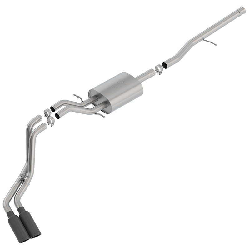 Borla | Cat-Back Exhaust ATAK - Silverado / Sierra 1500 / Limited 5.3L 2014-2019