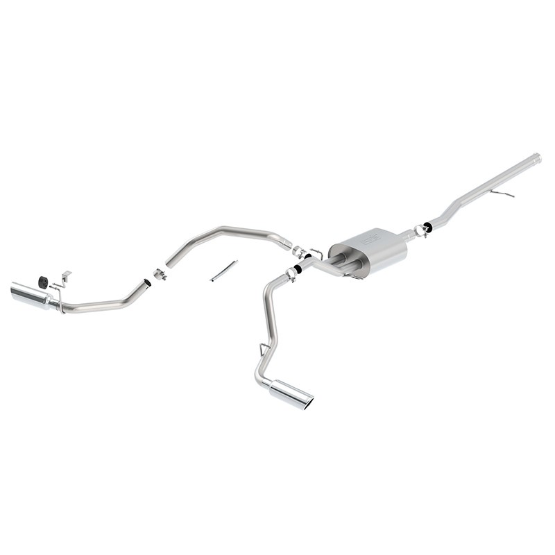 Borla | Cat-Back Exhaust Touring - Silverado / Sierra 1500 5.3L 2014-2018