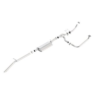 Borla | Cat-Back Exhaust S-Type - Wrangler JK Unlimited - Wrangler (JK) 3.6L 2012-2018
