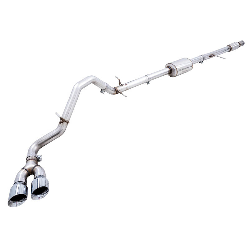 AWE Tuning | 0FG Cat-Back Exhaust Chrome Tips - Silverado / Sierra 1500 / Limited 5.3L 2019-2023