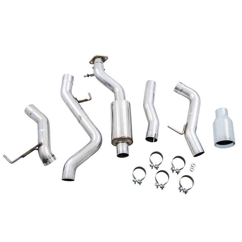 AWE Tuning | 0FG Cat-Back Exhaust (Single 5" Chrome Tip) - Bronco 2.3T / 2.7T 2021-2023