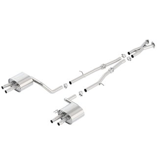 Borla | Cat-Back Exhaust S-Type - KIA Stinger V6 3.3L - Stinger 3.3T 2018-2021