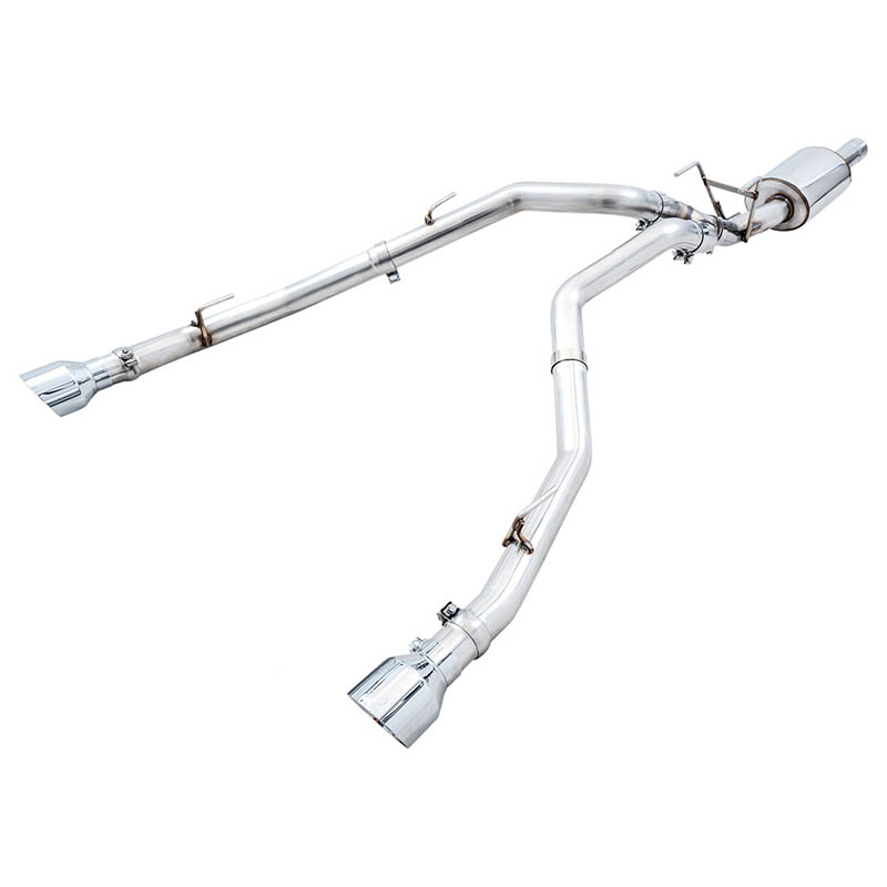 AWE Tuning | 0FG Cat-Back Exhaust (Chrome w/ Cutouts) - Ram 1500 5.7L 2009-2023