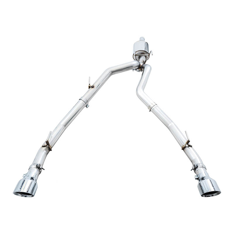 AWE Tuning | 0FG Cat-Back Exhaust (Chrome w/ Cutouts) - Ram 1500 5.7L 2009-2023