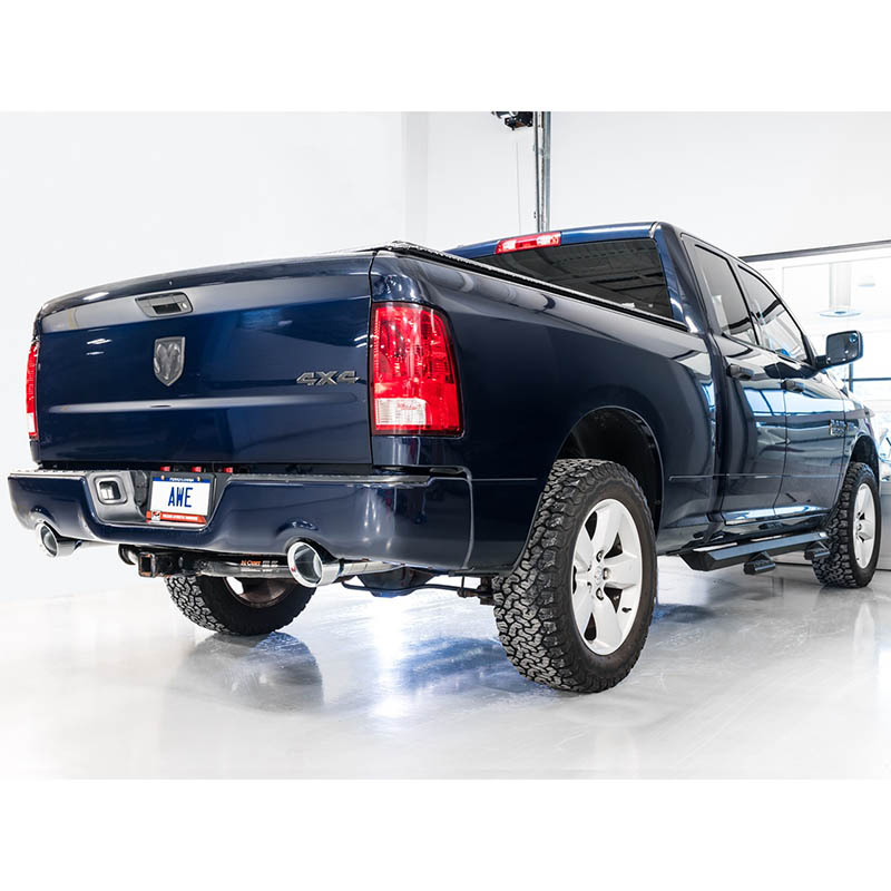 AWE Tuning | 0FG Cat-Back Exhaust (Chrome w/ Cutouts) - Ram 1500 5.7L 2009-2023