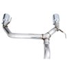 AWE Tuning | 0FG Cat-Back Exhaust (Dual 4.5" Chrome Tips) - Bronco 2.3T / 2.7T 2021-2023