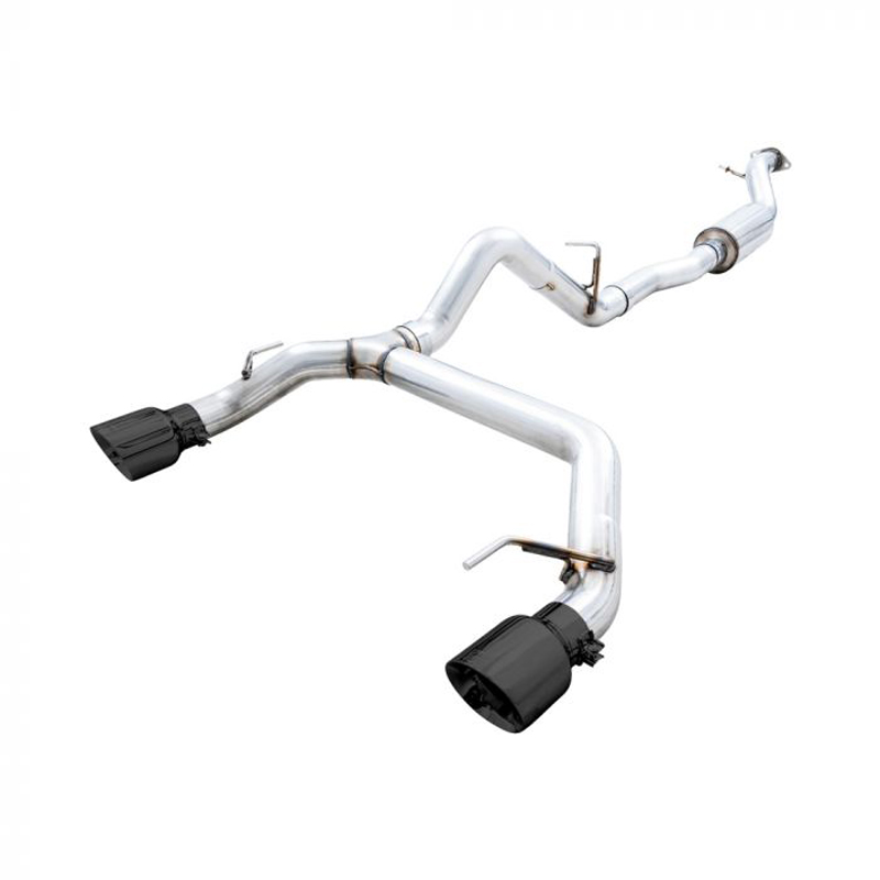 AWE Tuning | 0FG Cat-Back Exhaust (Dual 4.5" Black Tips) - Bronco 2.3T / 2.7T 2021-2023