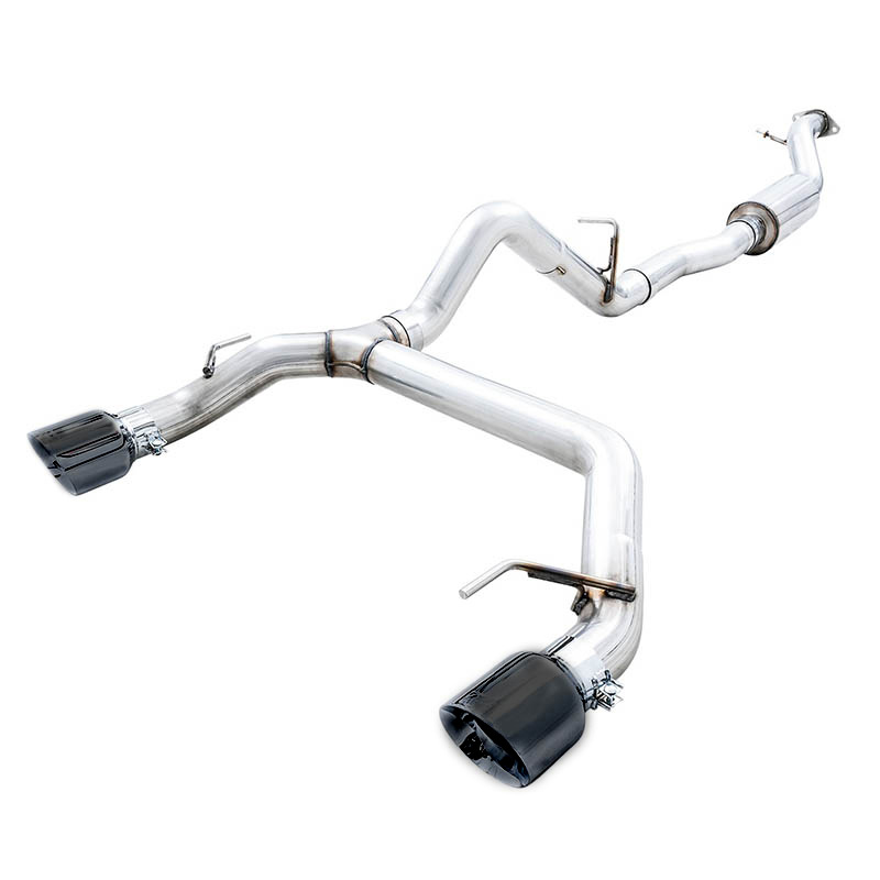 AWE Tuning | 0FG Cat-Back Exhaust (Dual 4.5" Black Tips) - Bronco 2.3T / 2.7T 2021-2023